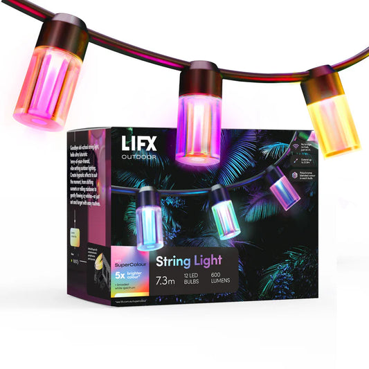 Lifx SuperColor Outdoor String Lights - 7.3m
