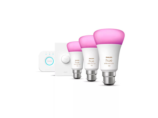 Philips Hue Starter Kit - White & Colour with Smart Button