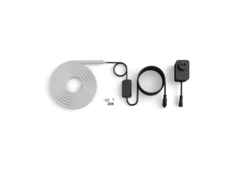 Philips Hue Neon Outdoor Strip Light components