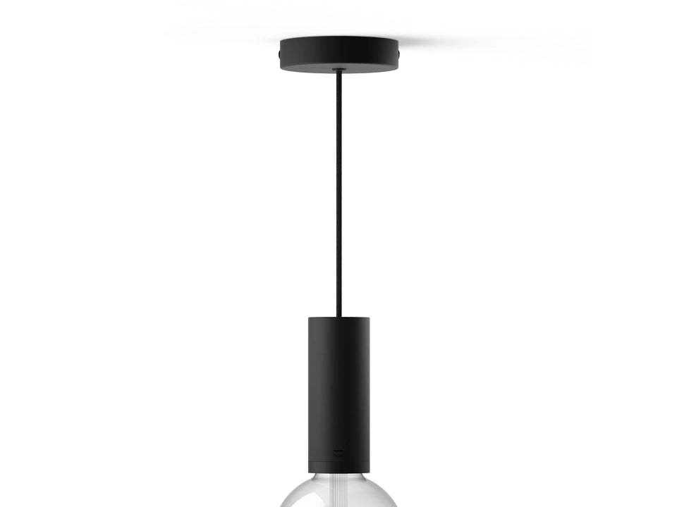 Philips Hue Black Pendant Cord on white
