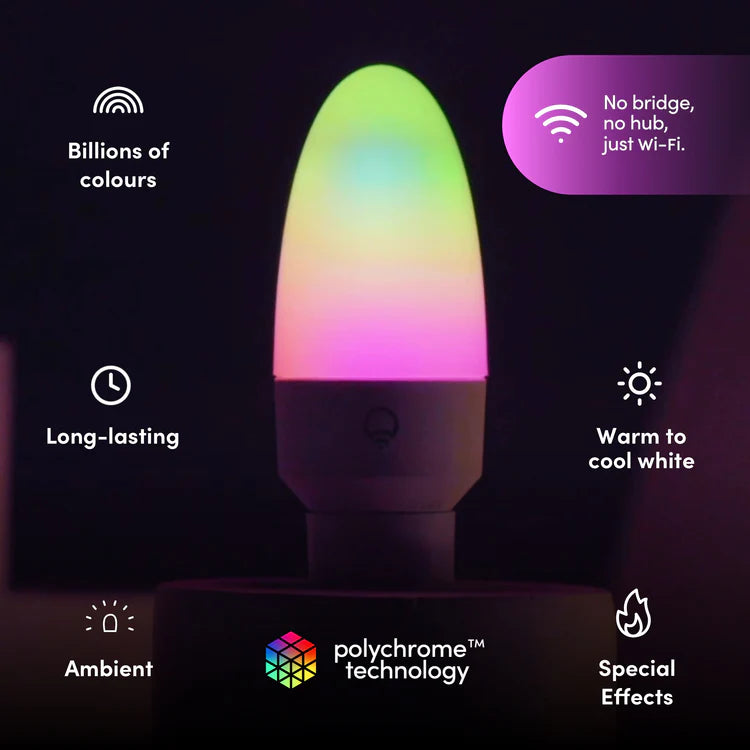 Lifx Candle Smart Light E14 - features