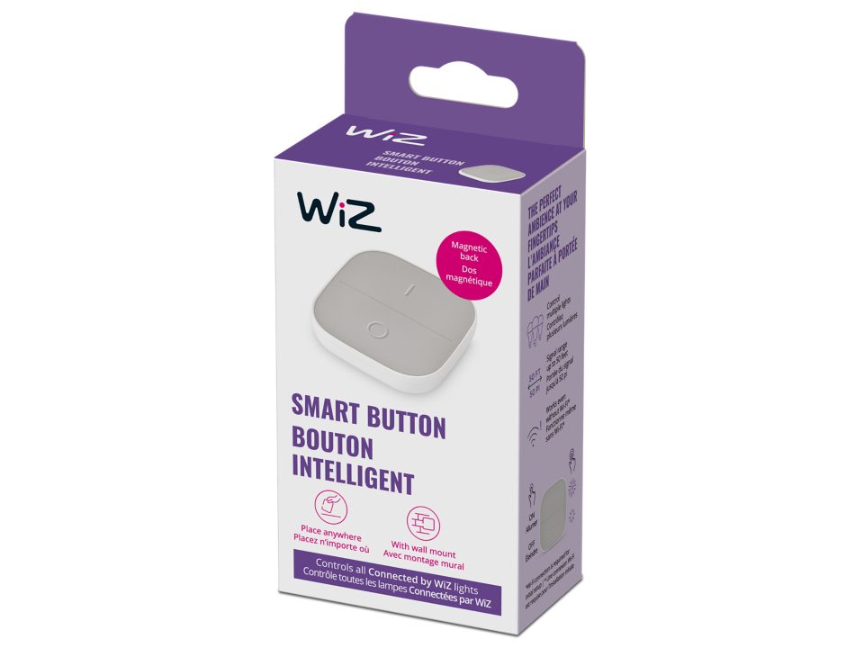 Wiz Portable Smart Button in box