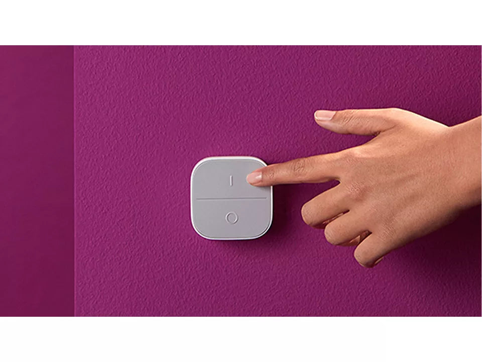 Wiz Portable Smart Button on wall