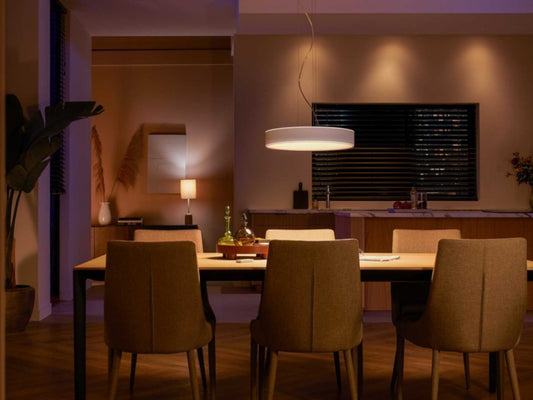 Philips Hue Enrave Pendant kitchen