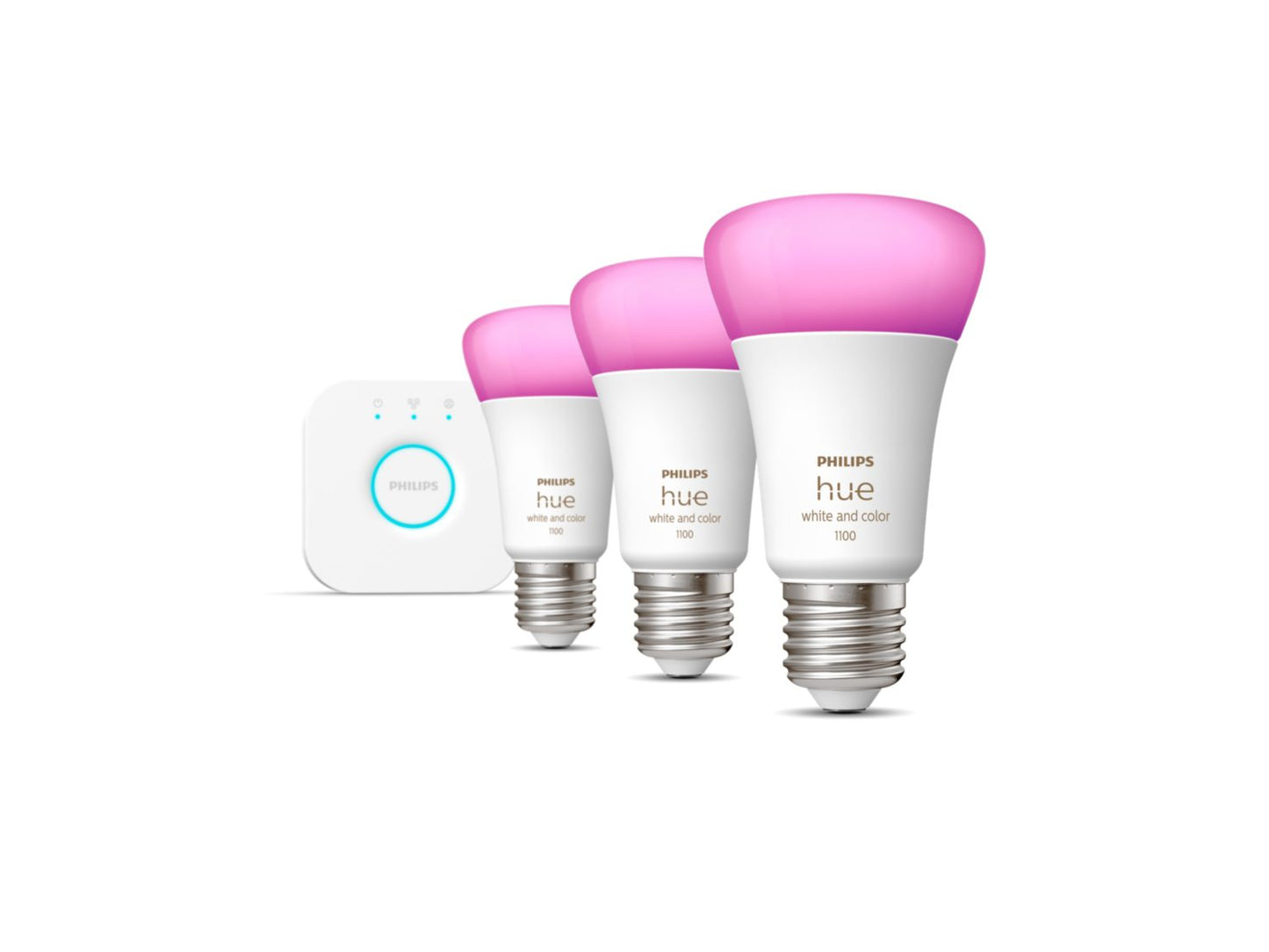 Philips Hue Starter Kit - White & Colour - E27 Screw