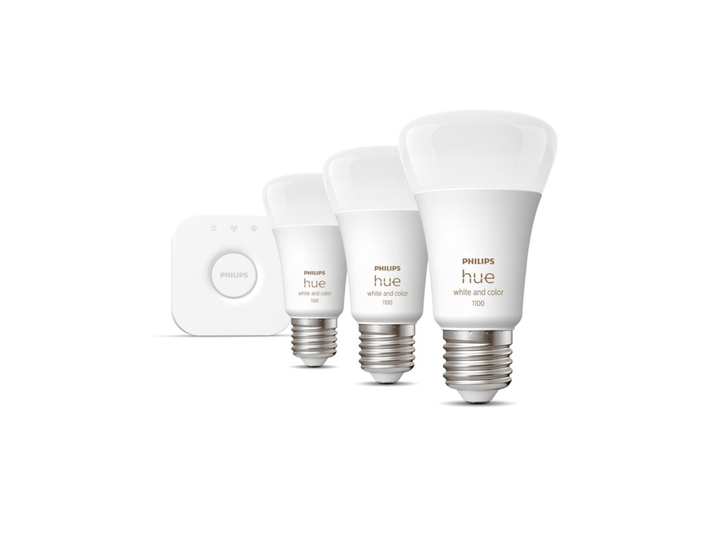 Philips Hue Starter Kit - White & Colour - E27 Screw white