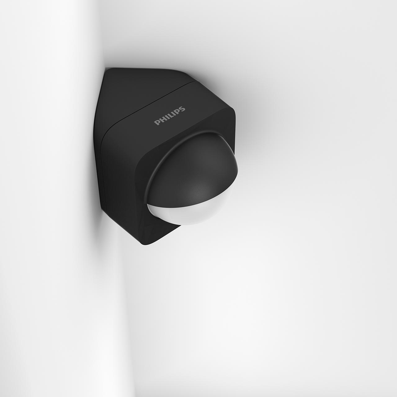 Philips Hue outdoor sensor corner mounted