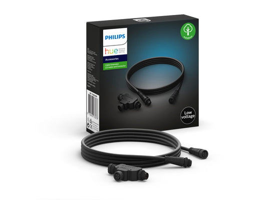 Philips Hue Outdoor Extension Cable - 2.5m with T Connector