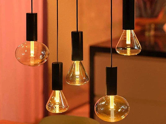 Lightguide lights by hue