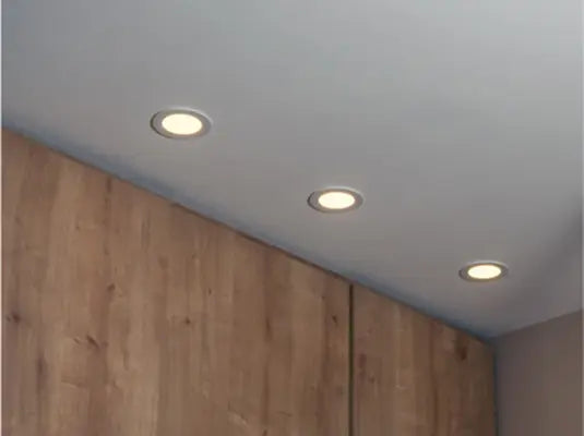 Lifx downlights in ceiling