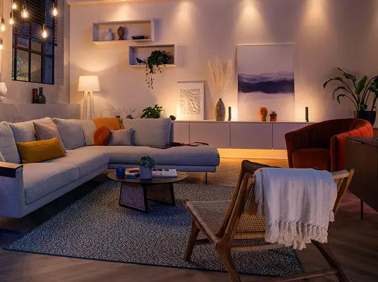 starter kits for smart lighting in a room