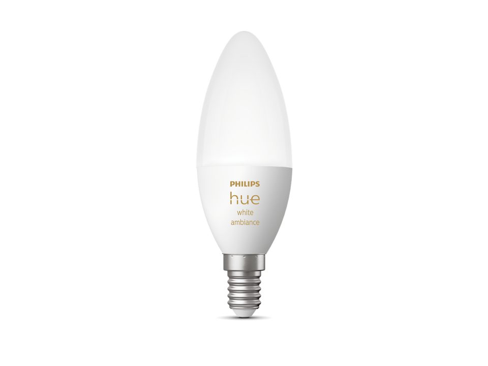 Philips Hue E14 Candle Globe - White Ambience