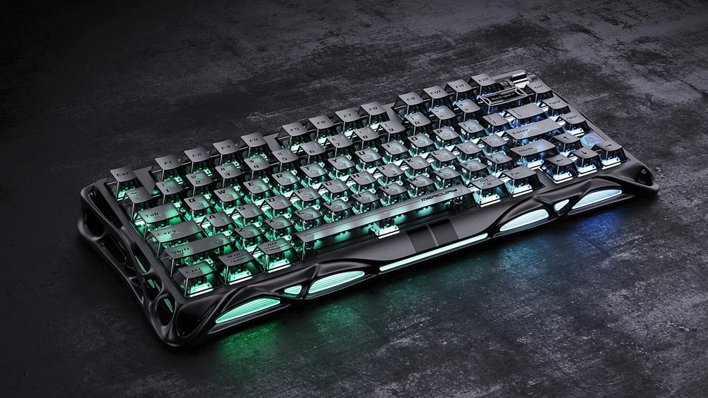 Gravastar Mercury V75- HE Gaming Keyboard - Stealth Black