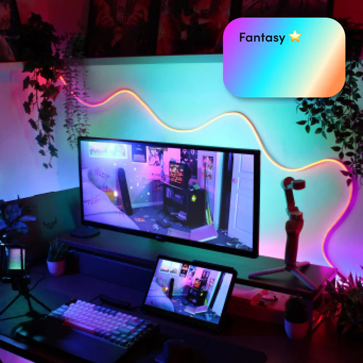 Lifx Indoor Neon Flex at desk