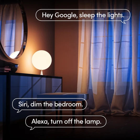 LIFX Mini E27 - White Globe voice commands