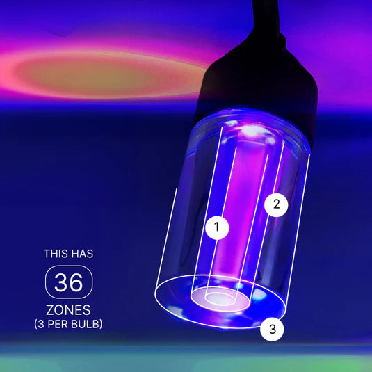 Lifx SuperColor Outdoor String Lights  the bulb