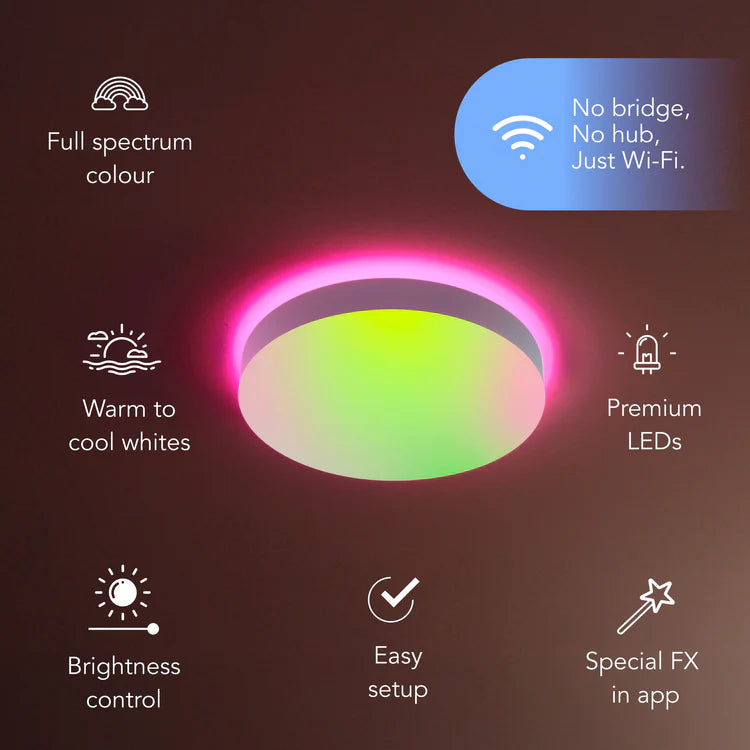 Lifx LED Ceiling Light - features