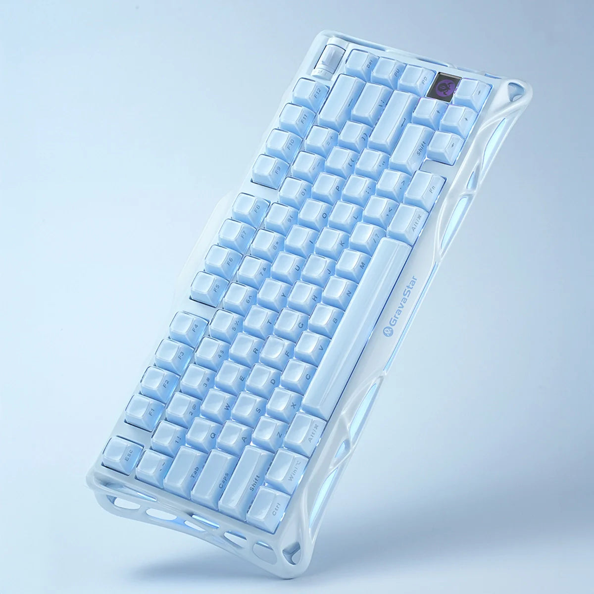 GravaStar Mercury K1 Gaming Keyboard in blue