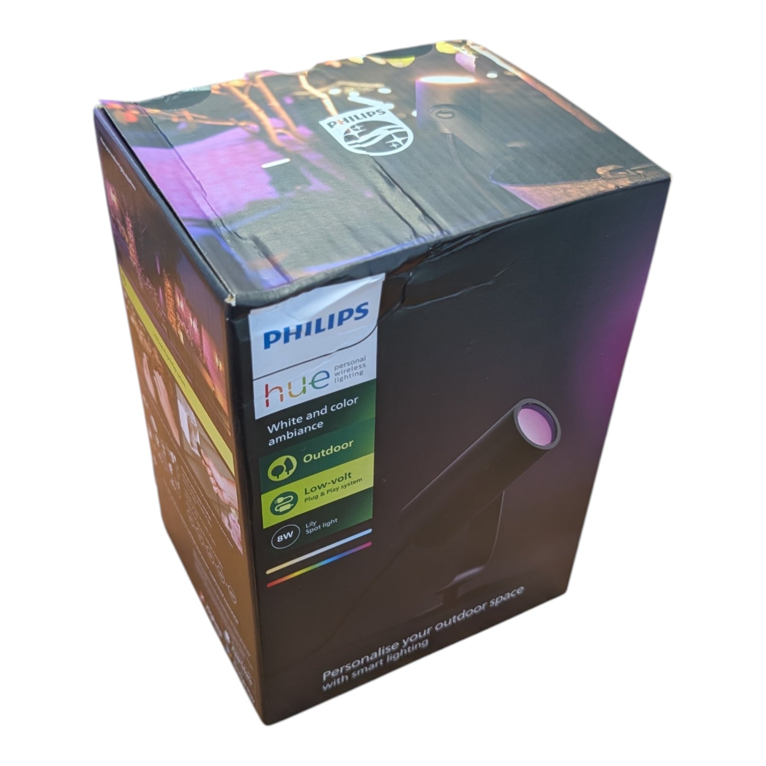 Philips Hue Lily Outdoor LED Spotlight - Clearance