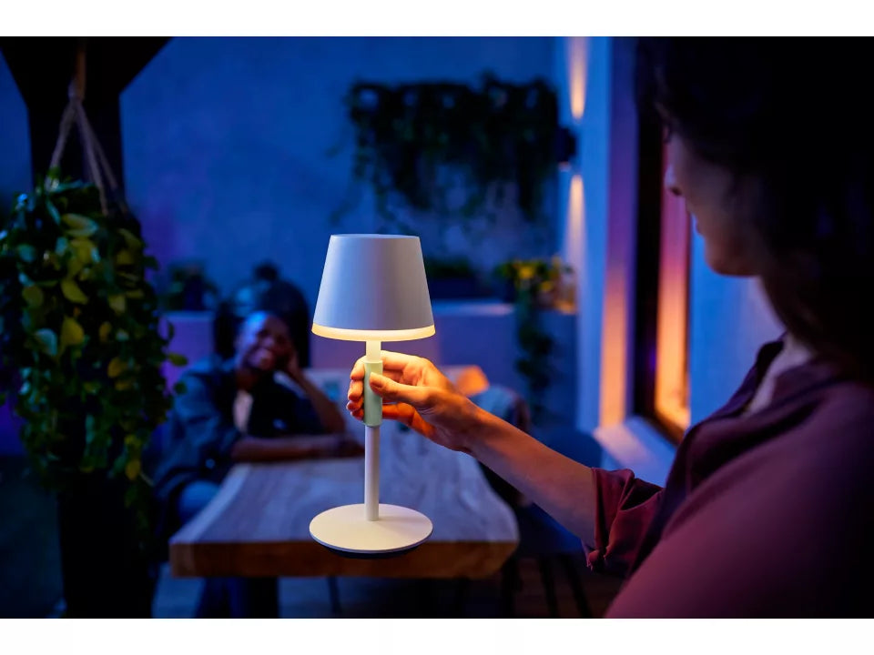 Hue Go Portable Table Lamp Black - White and Colour Ambiance