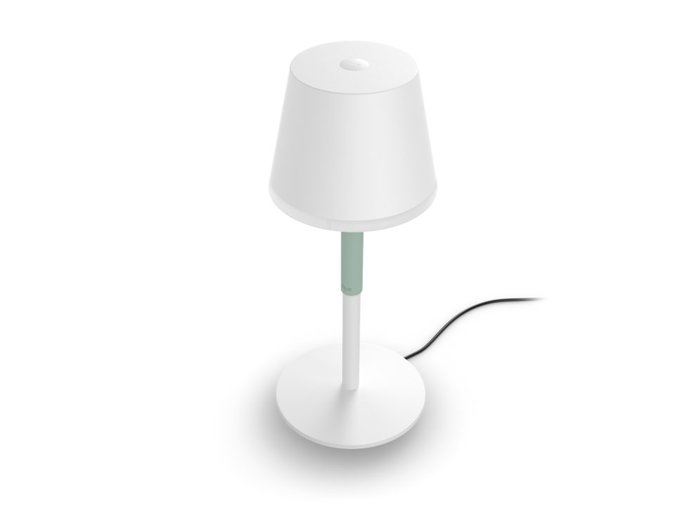 Philips Hue Go Portable Table Lamp top view