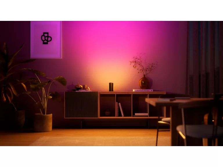 Philips Hue Play Wall Washer in side table