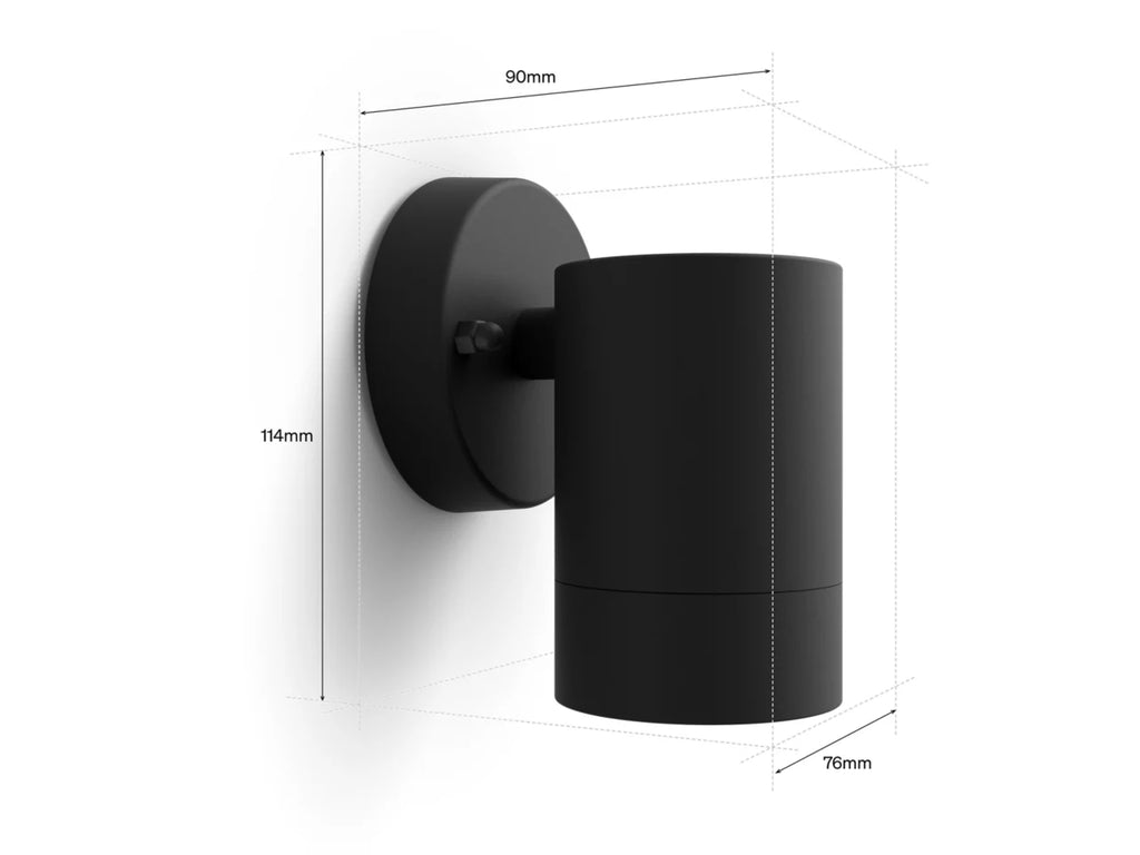 Philips Hue Struana Wall Spotlight dimensions