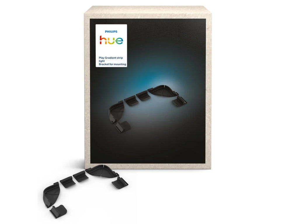 Philips Hue Play Gradient Light Strip Bracket Set with the box