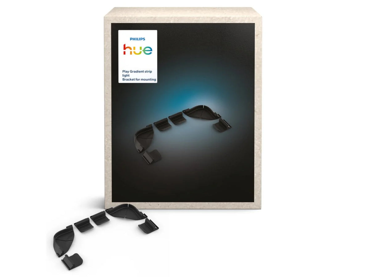 Philips Hue Play Gradient Light Strip Bracket Set with the box