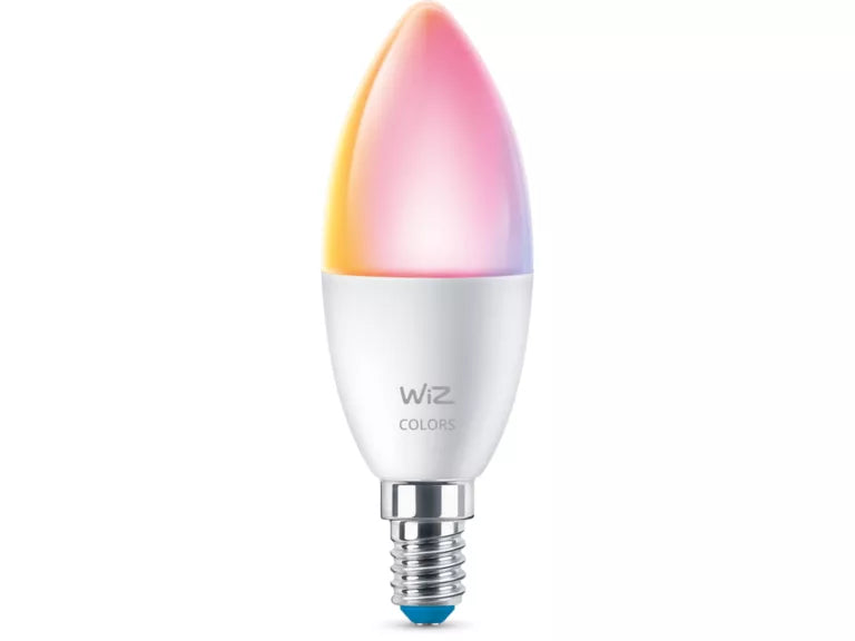 Wiz Candle Globe Colour E14