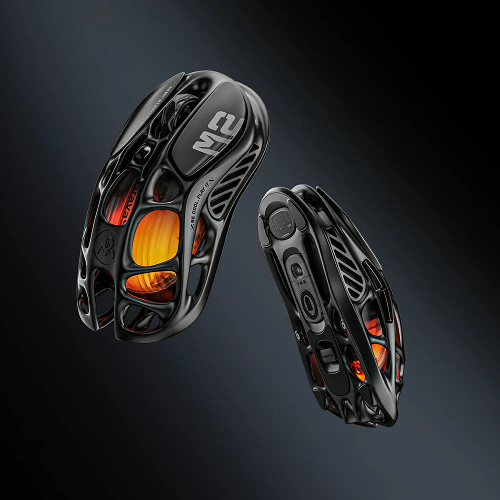 GravaStar Mercury M2 - Wireless Gaming Mouse oin differetn angles
