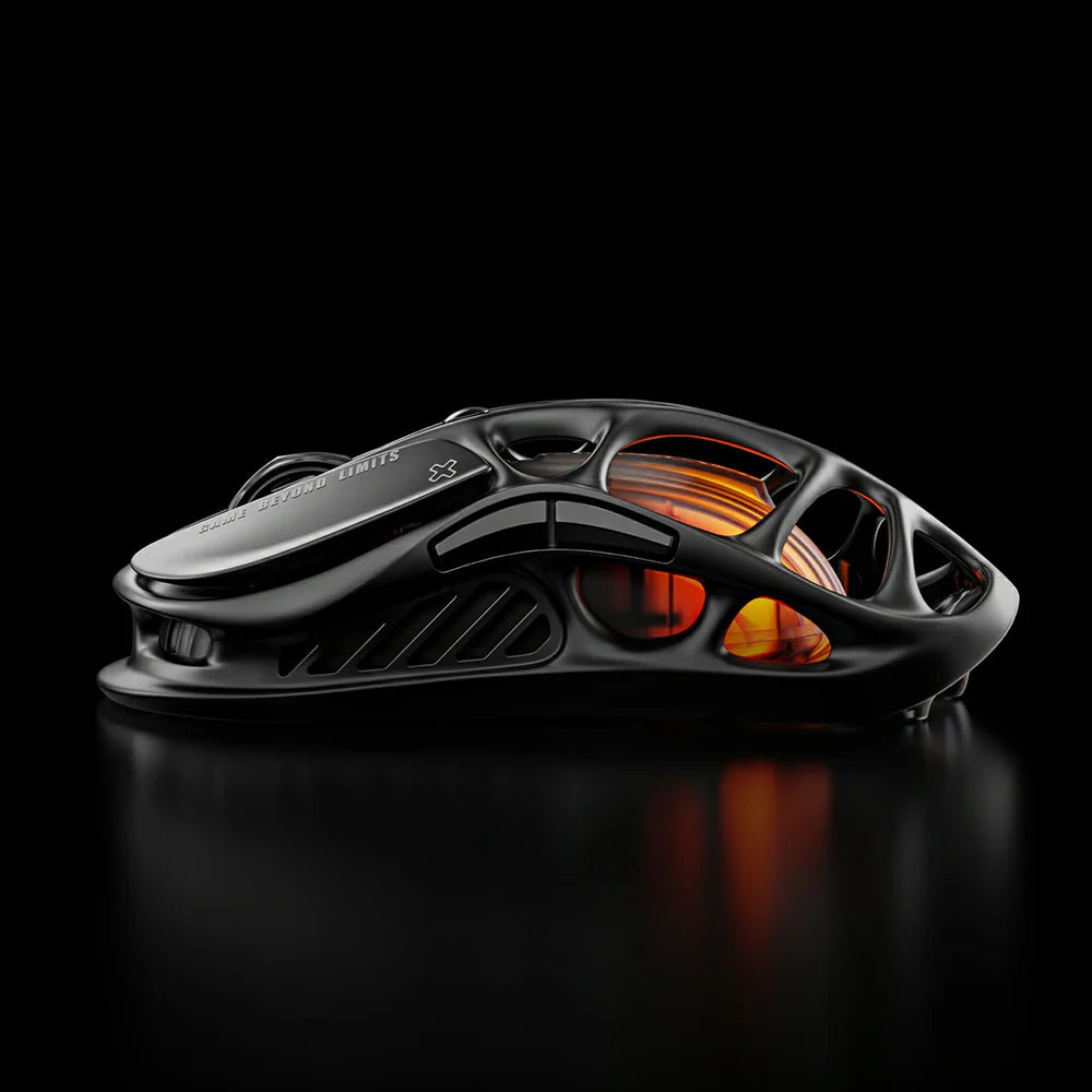 GravaStar Mercury M2 - Wireless Gaming Mouse side angle
