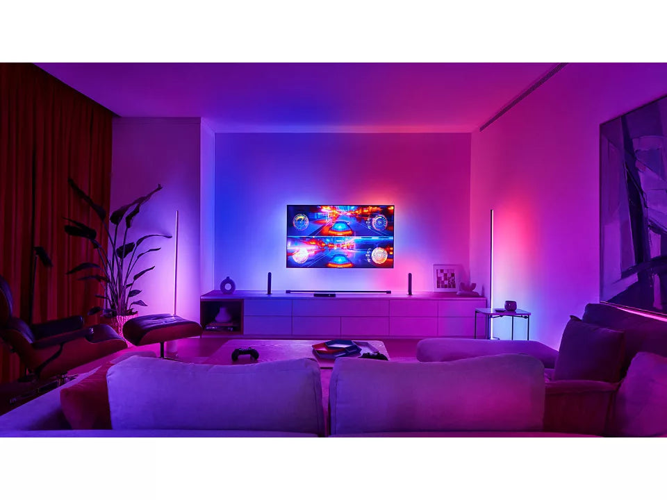 Philips Hue 8k Sync Box - empty lounge