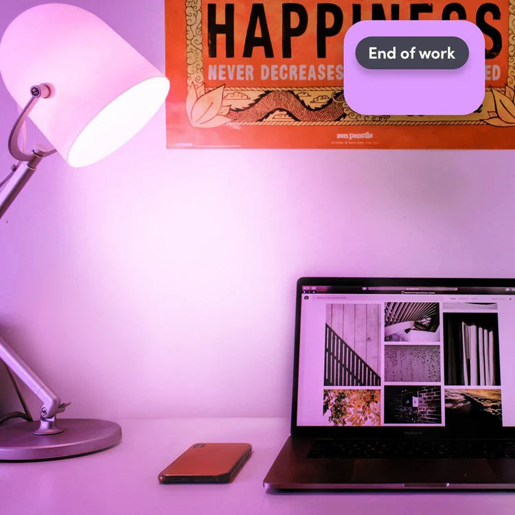 Lifx A60 Smart Light desk