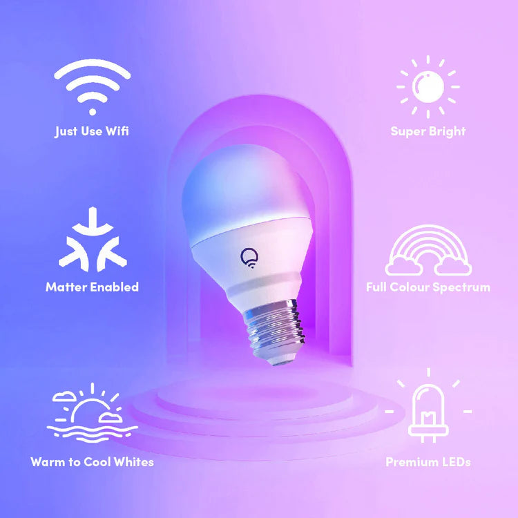 LIFX A60 Smart Light - Colour features