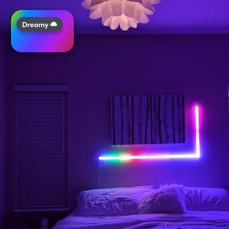 Lifx Beam Kit bedroom
