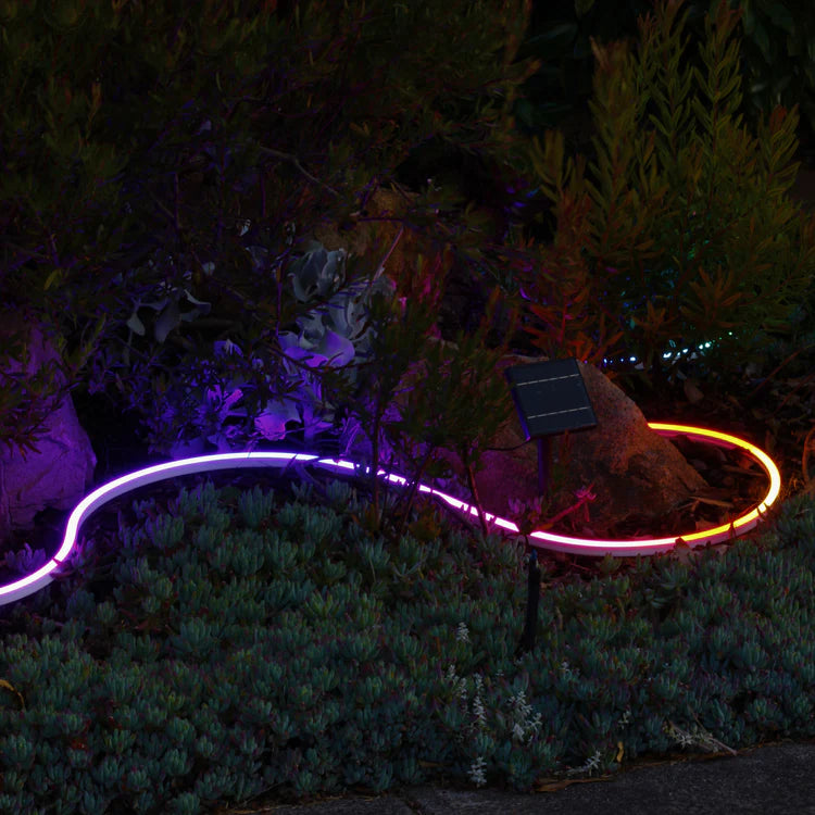 lifx neon flex outdoor Led Light in garden