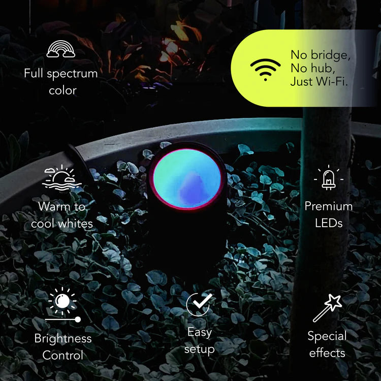 LIFX Outdoor Spot features