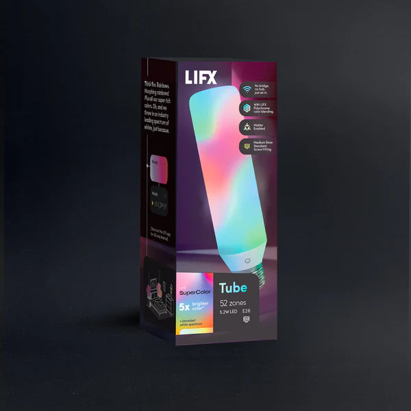 LIFX Polychrome T10 Glass Tube
