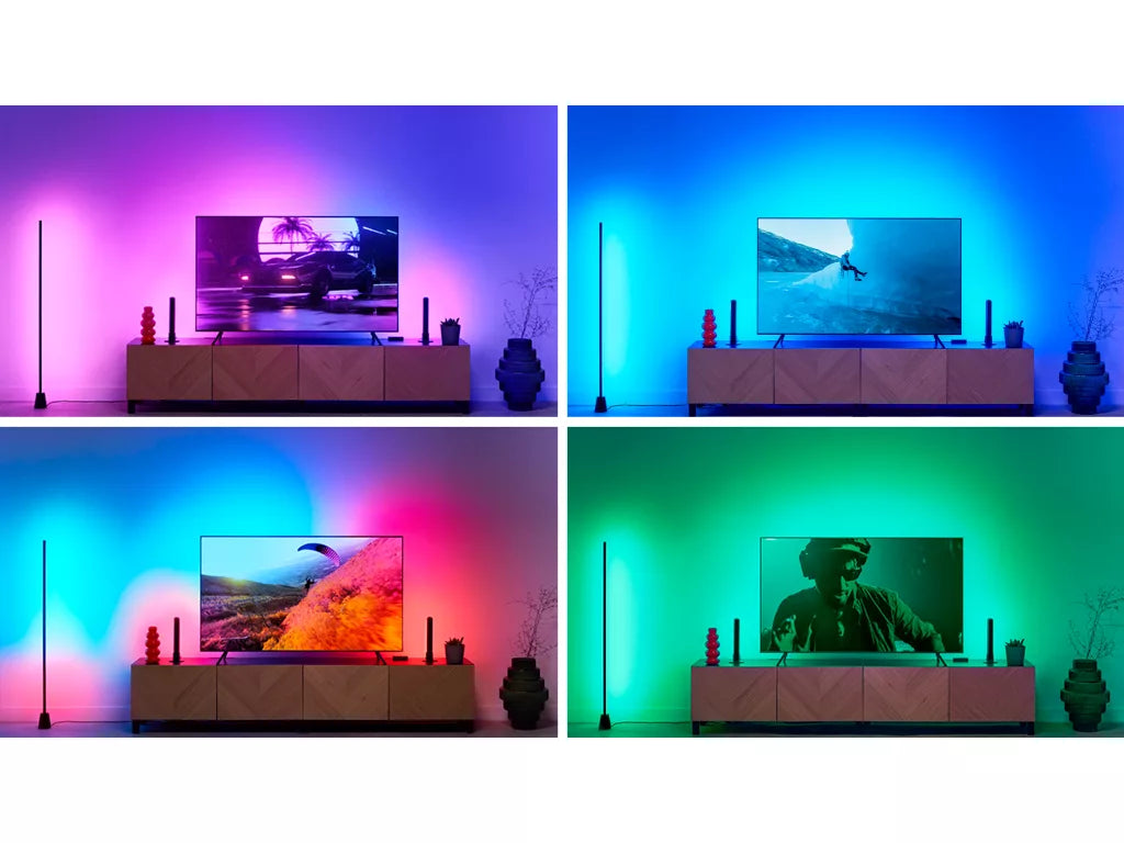 Wiz HDMI Sync Box with 4 colours shown