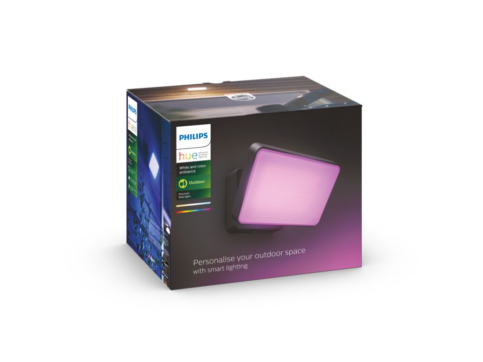 Philips Hue Discover Floodlight in box