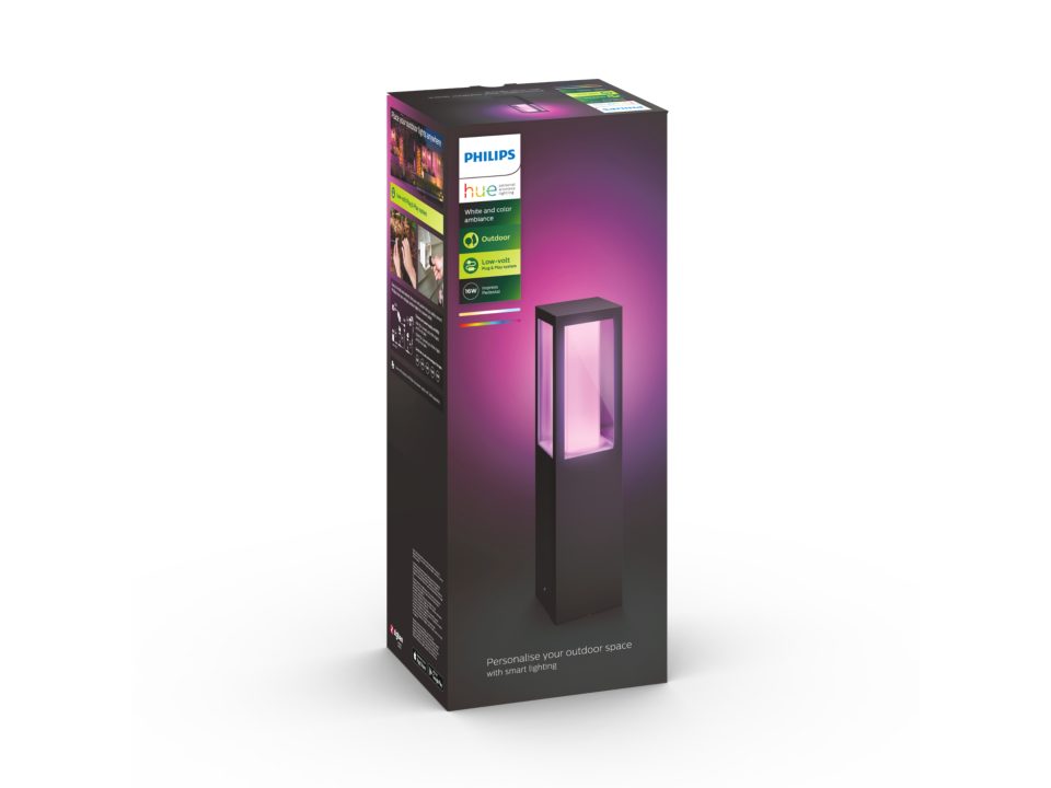 Philips Hue Impress Pedestal Light in box