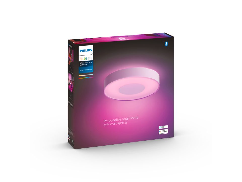 Philips Hue Infuse Ceiling Lamp - Medium box