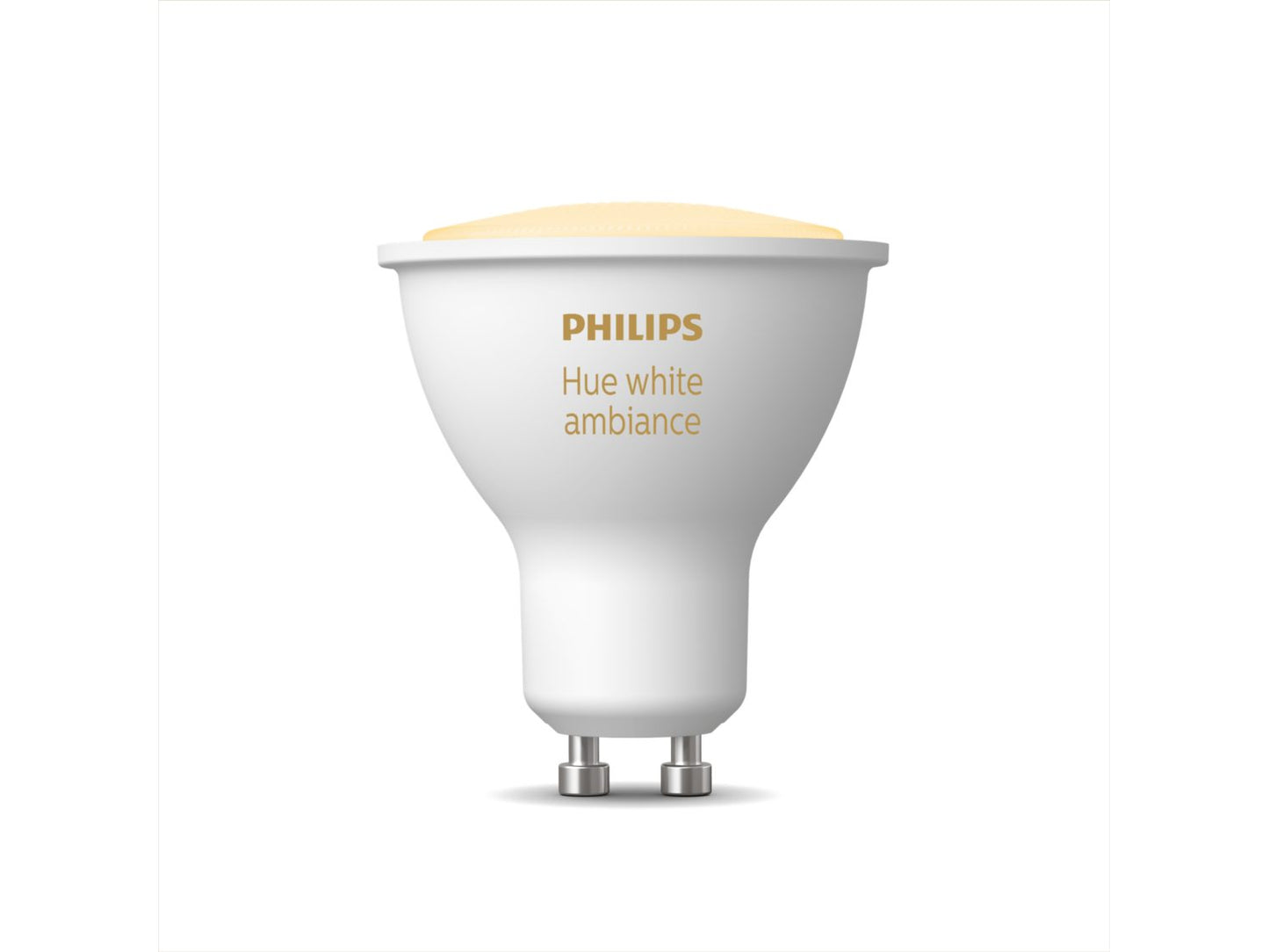 Philips HUE GU10 Globe - White Ambiance side profile
