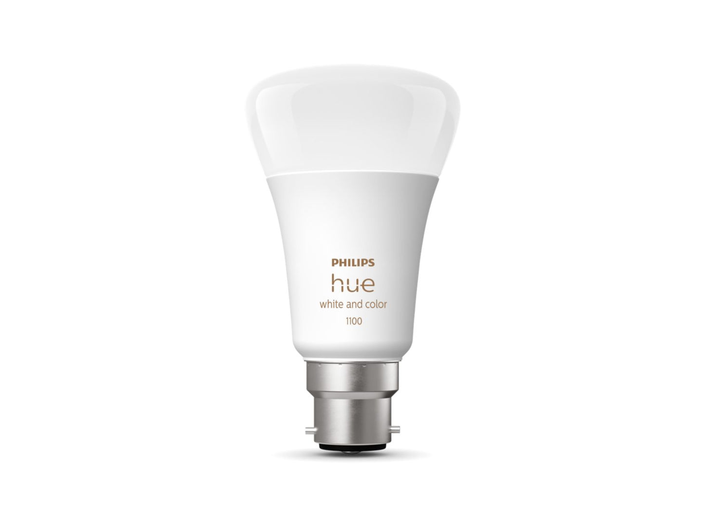 Philips Hue A60 - White & Colour B22 Globe white