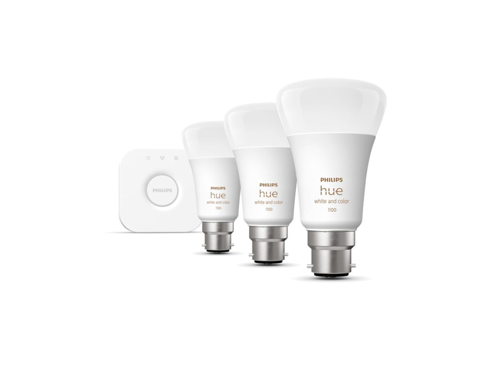 Philips Hue Starter Kit - White & Colour - B22 Bayonet off