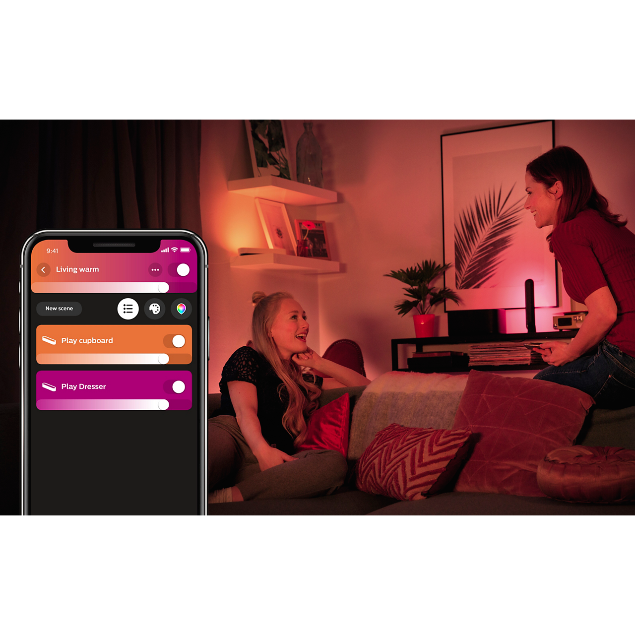 Philips Hue Play Lightbar - Extension Control via app