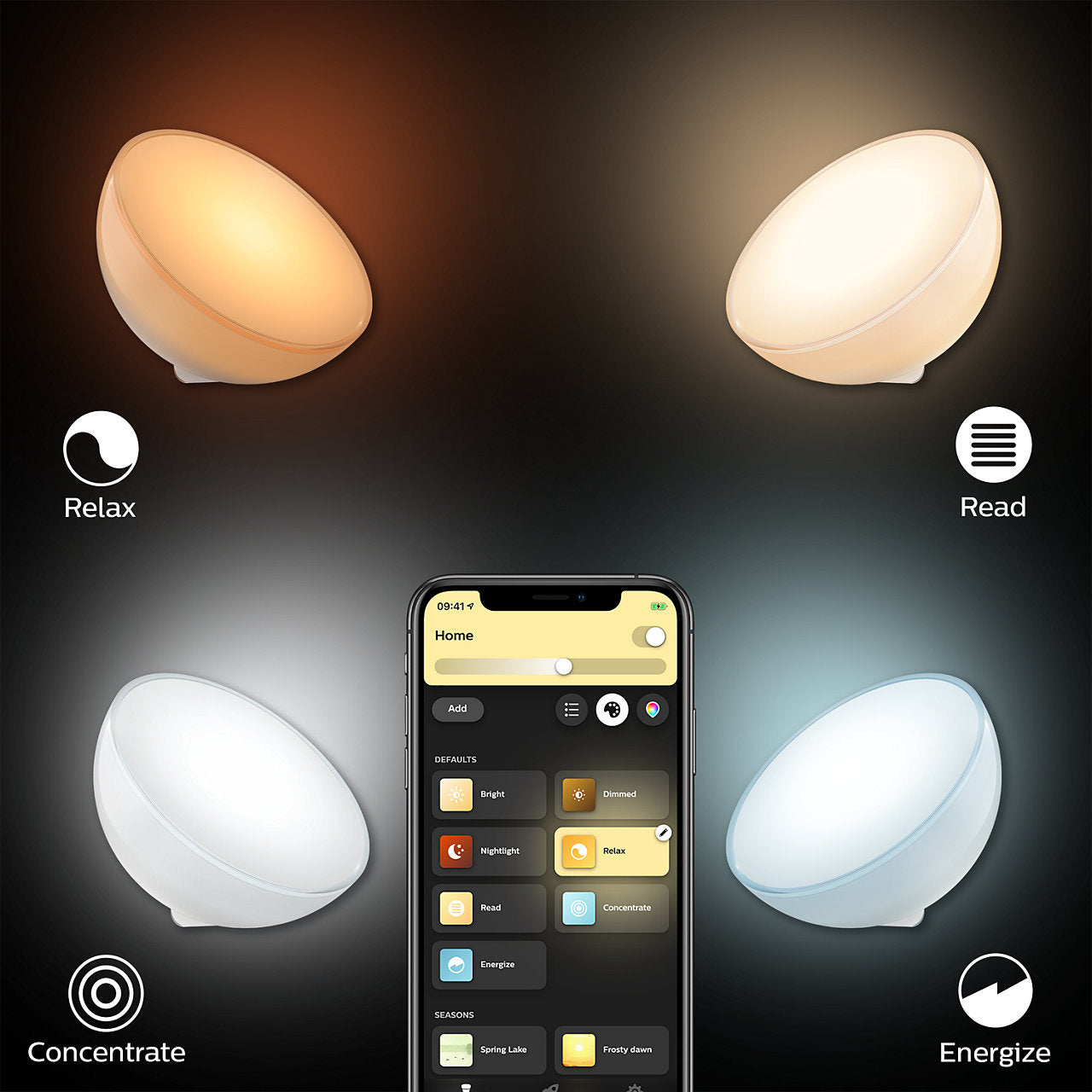 Philips hue Go version 2 colours