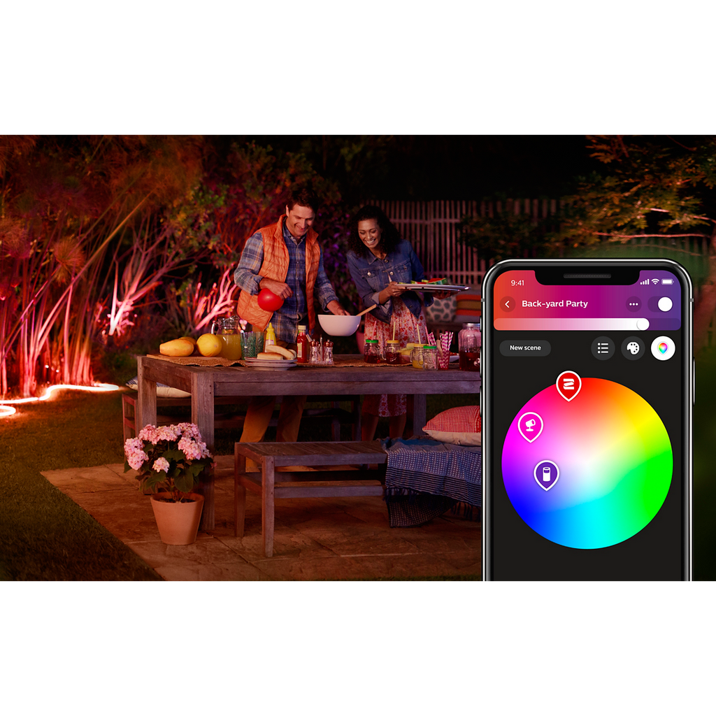 Philips hue outdoor lightstrip app